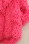 CHENPENG snowman fur coat CP22AWV001 pink